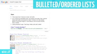 BULLETED/ORDEREDLISTS
 
