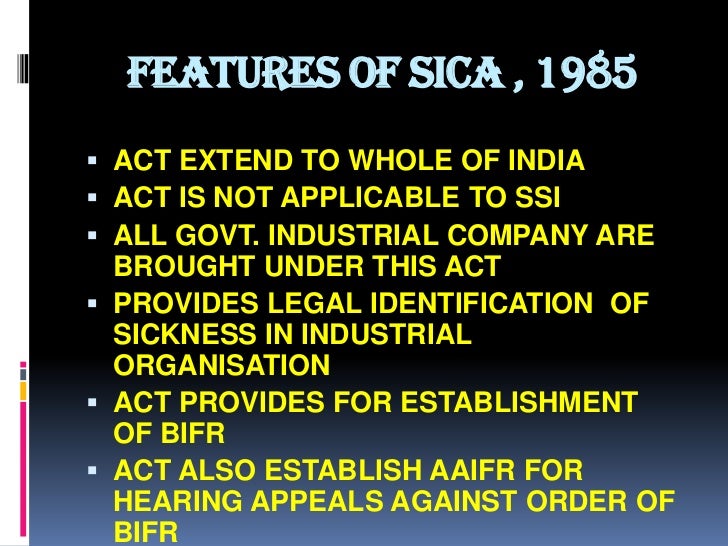 Government finally repeals SICA 13 years after repeal Act was passed