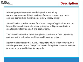Small Control Center System SICAM 230 | PPT