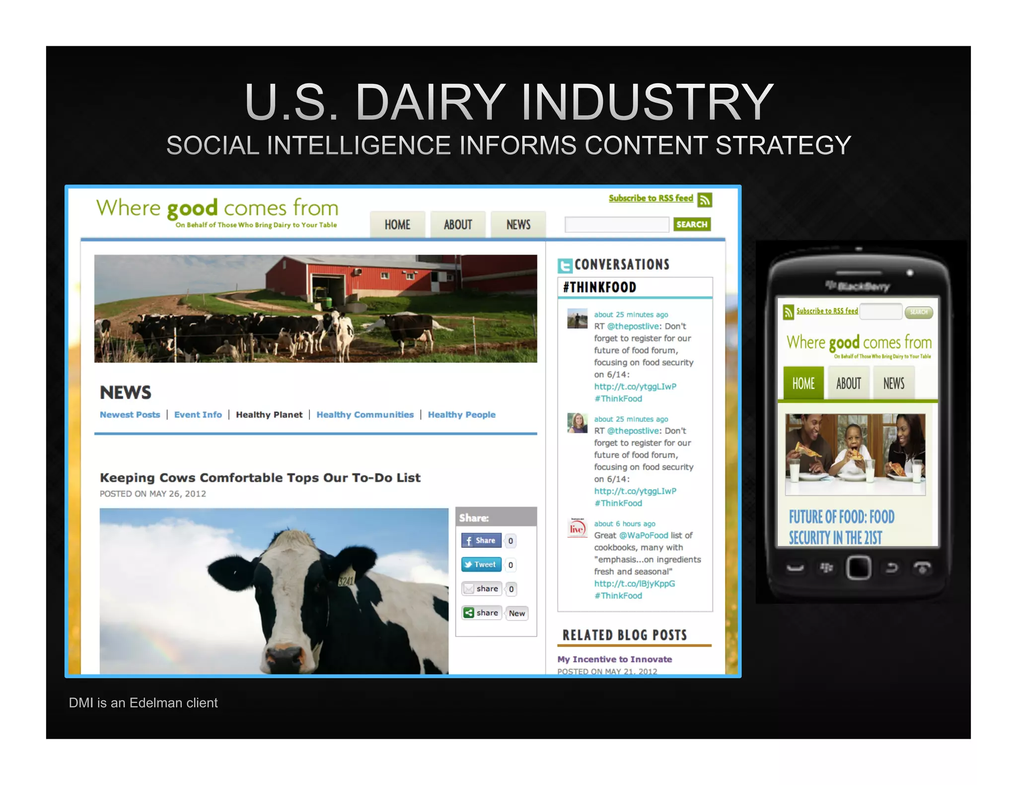 DMI is an Edelman client
 