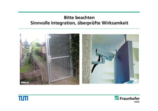 Bitte beachten
Sinnvolle Integration, überprüfte Wirksamkeit
 