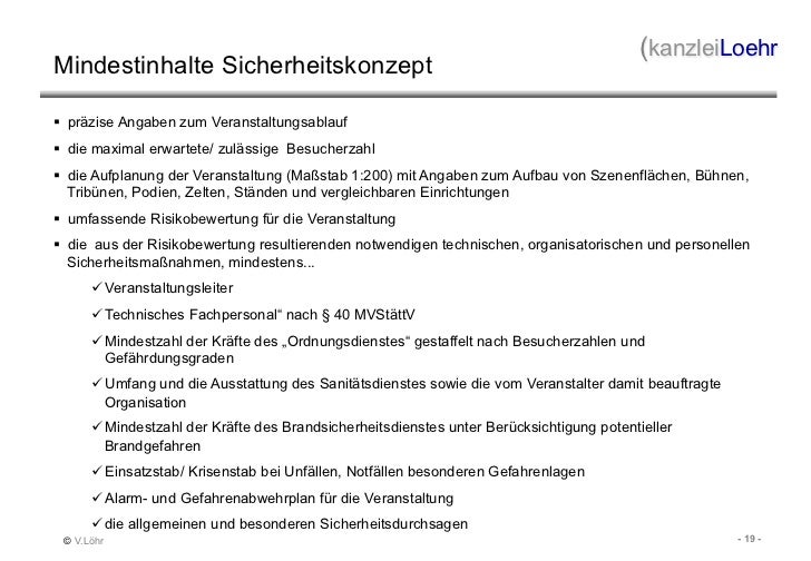 Imex 12 Sicherheitskonzepte Fur Veranstaltungen V Lohr
