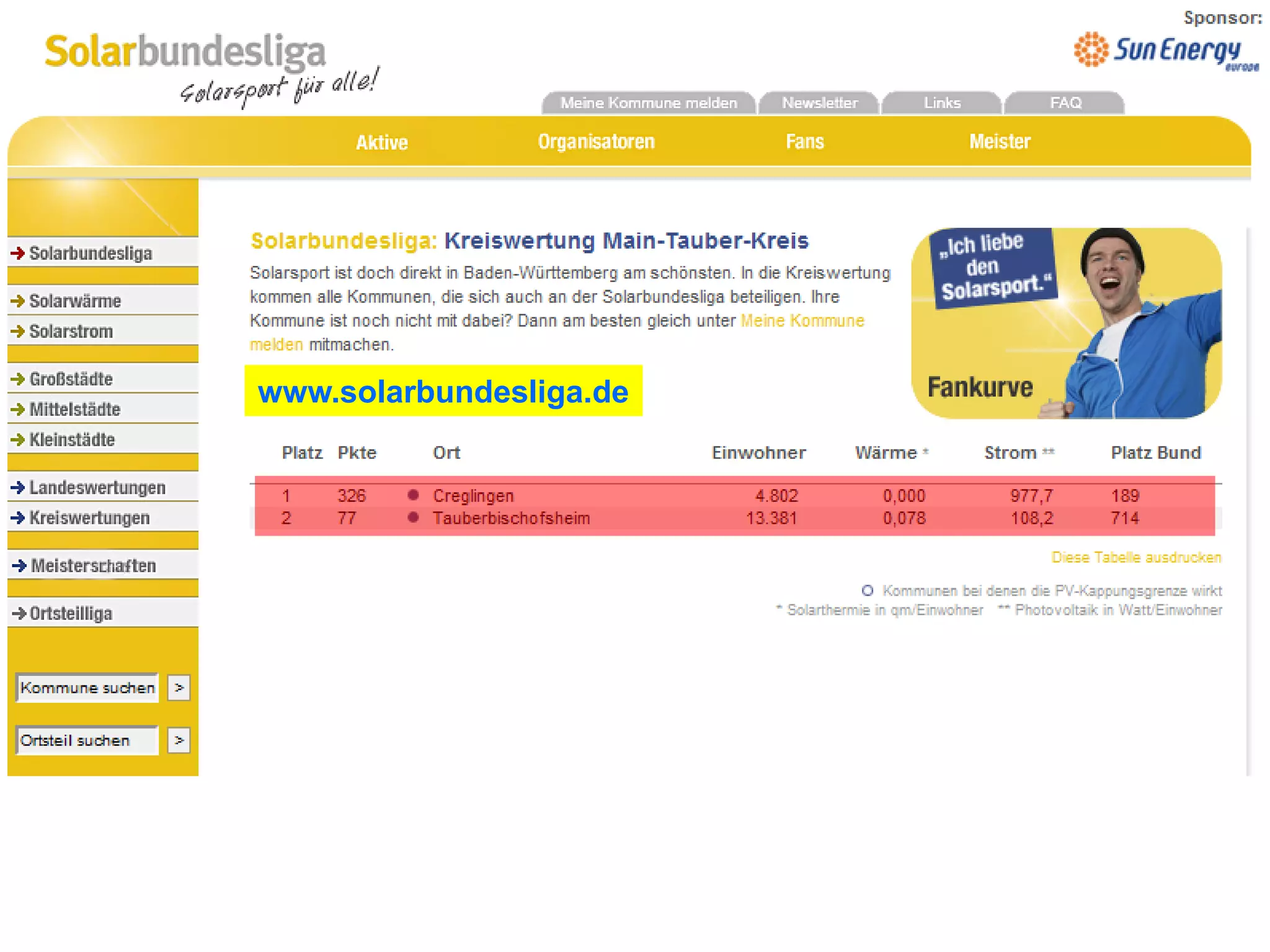 www.solarbundesliga.de
 