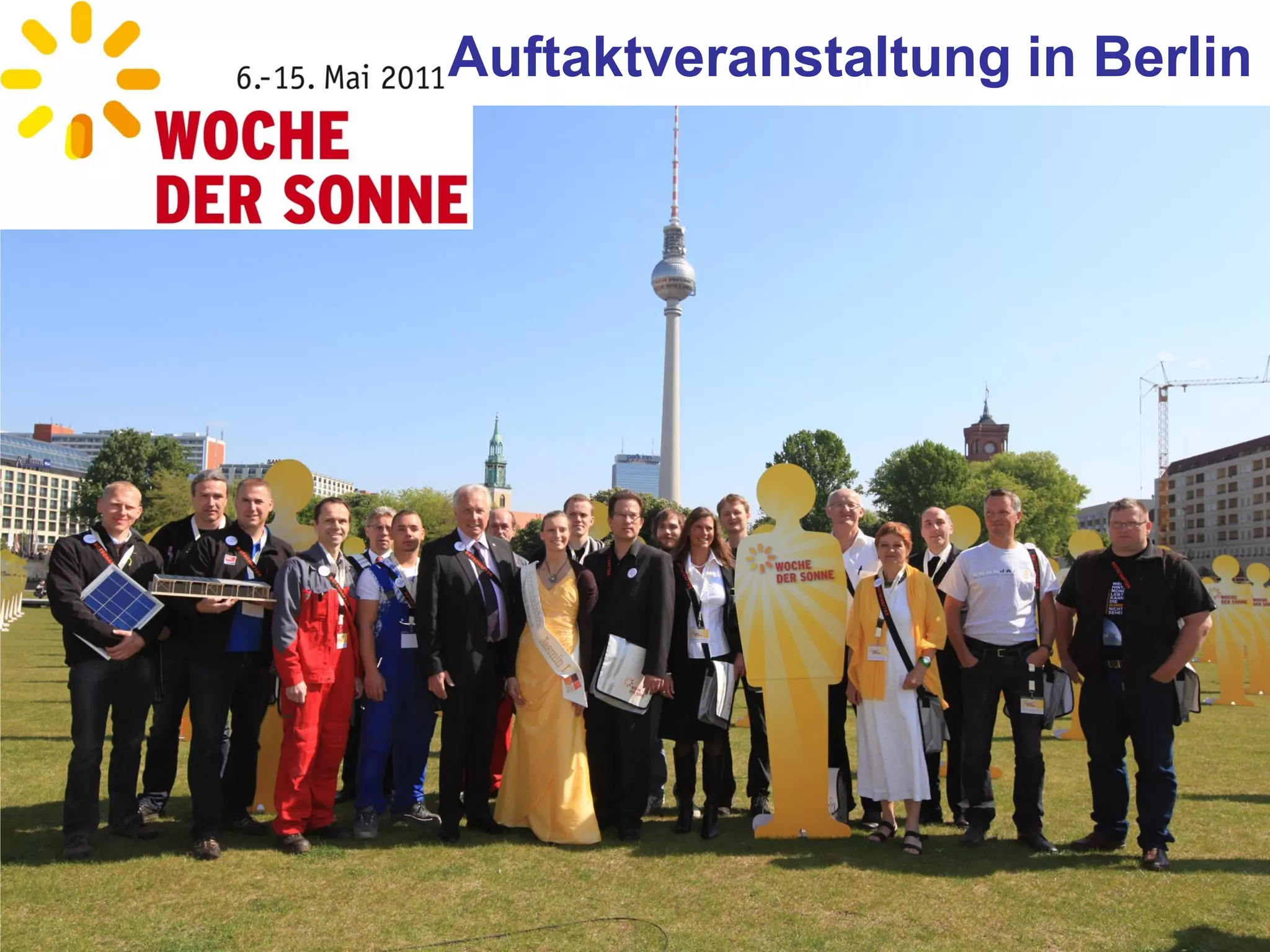 Auftaktveranstaltung in Berlin
 