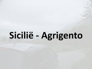 Sicilië - Agrigento

 