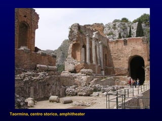 Taormina, centro storico, amphitheater 