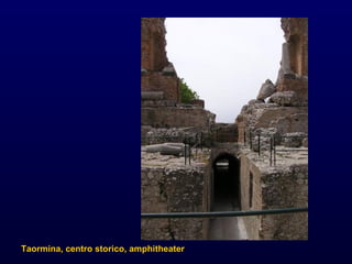 Taormina, centro storico, amphitheater 