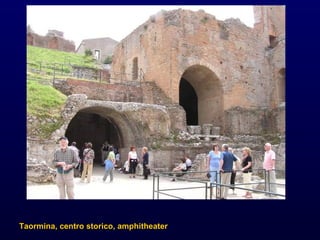 Taormina, centro storico, amphitheater 
