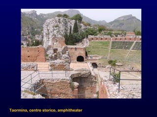 Taormina, centro storico, amphitheater 