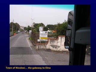 Town of Nicolosi… the gateway to Etna 