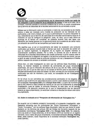 Barranquilla Chamber of Commerce Investigation