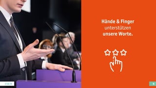 21.02.19 16
Hände & Finger
unterstützen
unsere Worte.
 