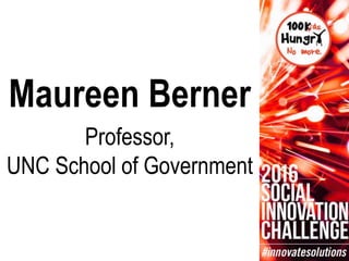 Maureen Berner
Professor,
UNC School of Government
 
