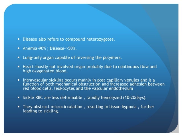 Sickle cell anaemia
