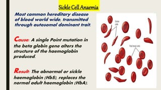 Hbs Structure Sickle cell anaemia | PPTX