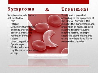 S y m p t o m sT r e a t m e n t&Symptoms include but are not limited to:Pain