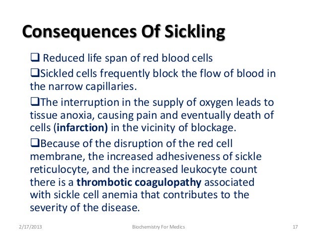 an overview of sickle cell anemia disease Normal red blood cells are smooth and round they move easily through blood vessels to carry oxygen to all parts of the bodyin sickle cell anemia, the red blood. an overview of sickle cell anemia disease Normal red blood cells are smooth and round they move easily through blood vessels to carry oxygen to all parts of the bodyin sickle cell anemia, the red blood.