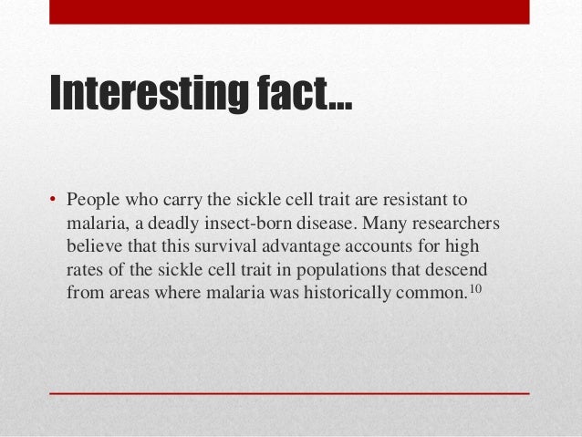 Where can you find facts about sickle cell disease?