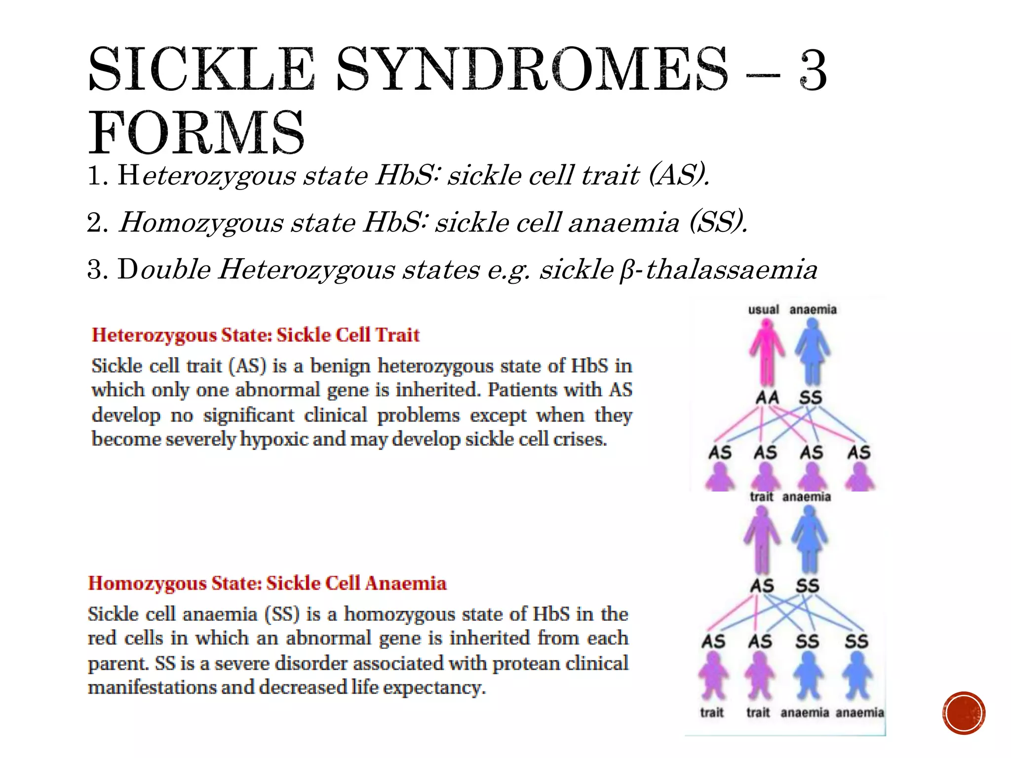 Sickle cell anemia and thalassemia | PPTX