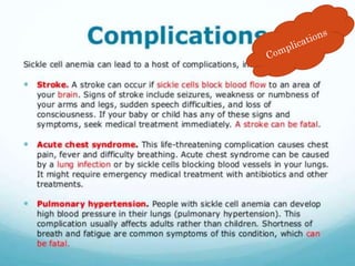 Sickle cell anemia and thalassemia | PPTX