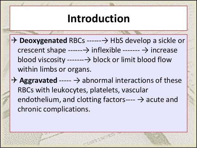 Hydroxyurea Sickle Cell Crisis