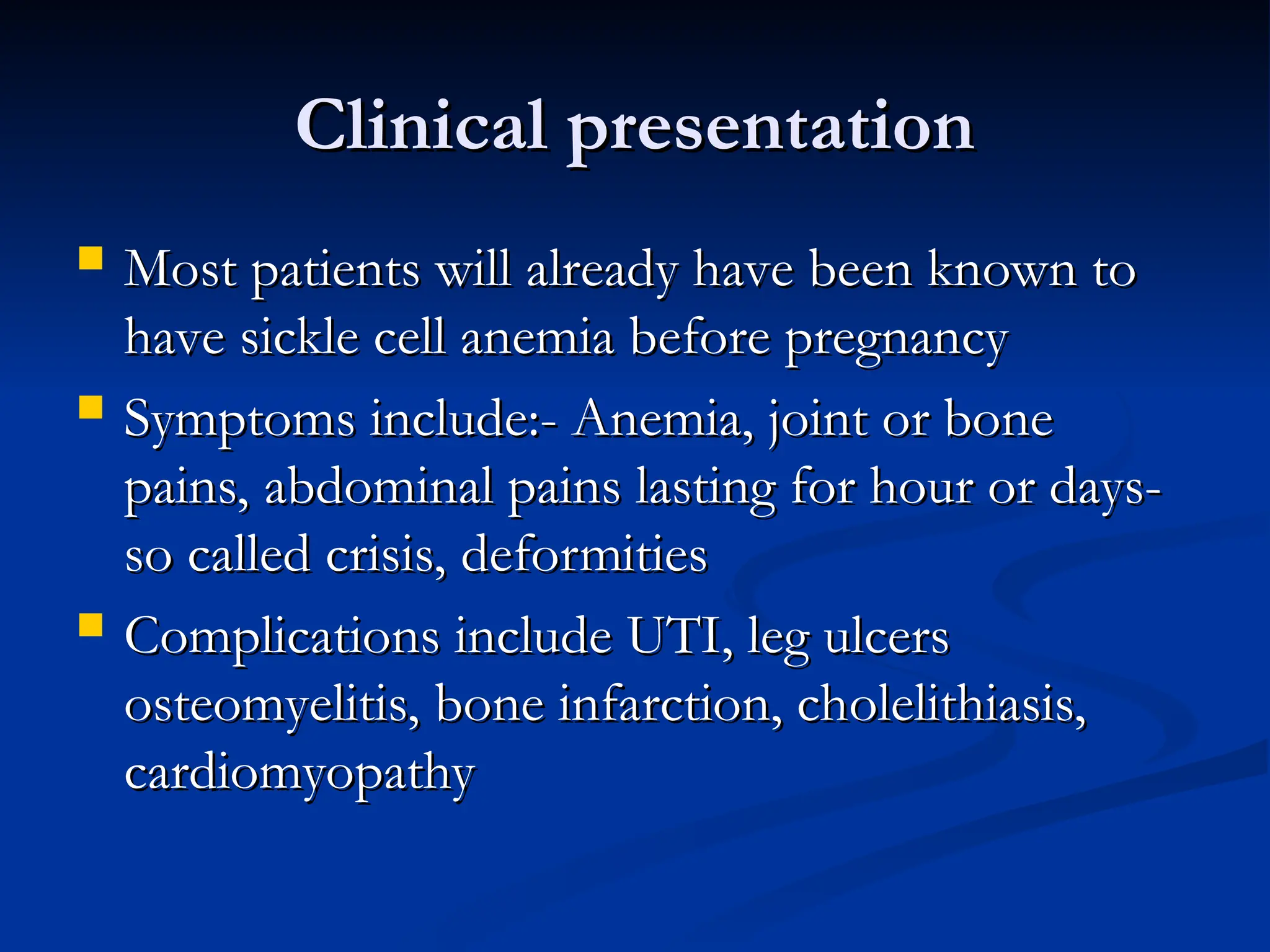 SICKLE CELL DISEASE and guidance in the MX.ppt