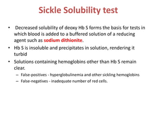 Comprehensive Overview of Sickle Cell Disease and Immune Hemolytic ...