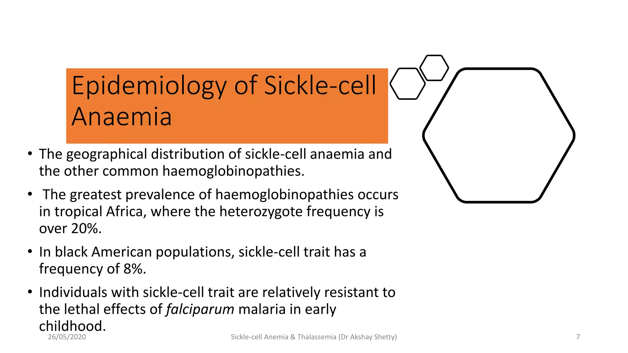 Sickle cell Anemia & thalassemia | PPTX