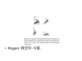 • Rogers 페인터 사용. 
 