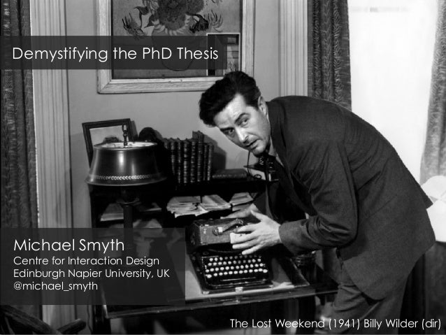 Demystifying your dissertation