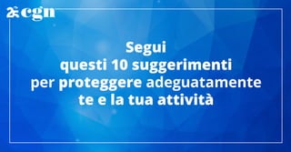 10 regole d'oro per la sicurezza in internet