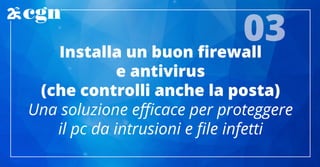 10 regole d'oro per la sicurezza in internet