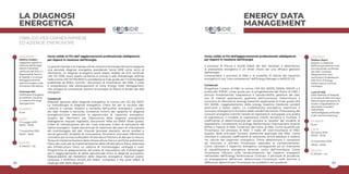 62 63
Corso valido ai fini dell’ aggiornamento professionale obbligatorio
per Esperti in Gestione dell’Energia.
Le grandi imprese e le imprese a forte consumo di energia dovranno eseguire
una seconda diagnosi energetica prendendo l’anno 2018 come anno di
riferimento. La diagnosi energetica potrà essere redatta da EGE certificati
UNI CEI 11339, dovrà essere conforme ai principi e alle metodologie definite
nelle norme UNI CEI EN 16247 e considerare le linee guida per il monitoraggio
pubblicate da ENEA, nonché i documenti di chiarimento del MiSE. Il corso
è propedeutico alla partecipazione al corso Energy Data Management,
che sviluppa le conoscenze inerenti al processo di Misura & Analisi dei dati
energetici.
Contenuti
Requisiti generali della diagnosi energetica: le norma UNI CEI EN 16247.
La metodologia di diagnosi energetica. Check list per la raccolta dati.
L’attività in campo: obiettivi e condotta dell’auditor energetico. L’analisi
dei dati: finalità e tecniche. Contenuti minimi del rapporto di diagnosi
energetica.Come descrivere le opportunità di risparmio energetico.
Quadro dei riferimenti per l’esecuzione delle diagnosi energetiche
obbligatorie: requisiti legislativi, documenti MiSe ed ENEA (linee guida).
Criteri di individuazione dei siti. Cosa misurare. Criteri di esclusione dei
vettori energetici. Soglie percentuali di copertura dei piani di misurazione
e/o monitoraggio dei dati misurati (processi operativi, servizi ausiliari e
servizi generali). Modalità di misurazione. Strumenti ammessi. Riferimenti
normativi per la misura.Possibili infrastrutture fisiche e di dati per la misura.
Tempi di implementazione della infrastruttura fisica e verifiche preliminari.
Piano dei costi per la implementazione della infrastruttura fisica. Associare
alla infrastruttura fisica un sistema di monitoraggio: vantaggi e costi.
Programma di adeguamento del piano di misurazioni e/o monitoraggio
per il raggiungimento di detta percentuale entro la diagnosi successiva.
Responsabilità del Redattore della diagnosi energetica. Esempi pratici.
Utilizzare il PORTALE_AUDIT_102 ENEA. Compilare il file excel ENEA di
riepilogo dati della diagnosi.
Corso valido ai fini dell’aggiornamento professionale obbligatorio
per Esperti in Gestione dell’Energia
Il processo di Misura e Analisi (M&A) dei dati necessari a determinare
la prestazione energetica è un driver chiave per una efficace gestione
dell’energia.
Comprendere il processo di M&A e le modalità di calcolo del risparmio
energetico è una “core competence” dell’Energy Manager e dell’EGE 4.0.
Contenuti
Progettare il piano di M&V: le norme UNI ISO (50015, 50006, 50047) e il
protocollo IPMVP. Linee guida per la progettazione del Piano di M&V. I
principi fondamentali: trasparenza e riproducibilità, gestione dei dati,
uso di metodi appropriati, gestione dell’incertezza. Determinare il
consumo di riferimento (energy baseline) applicando le linee guida UNI
ISO 50006. L’aggiustamento della energy baseline mediante variabili
pertinenti e fattori statici. La modellazione energetica: esprimere il
consumo energetico in funzione delle variabili pertinenti. Forecasting dei
consumi energetici tramite l’analisi di regressione. Sviluppare una analisi
di regressione: il modello di regressione lineare semplice e multipla. Il
coefficiente di determinazione per valutare la “qualità” del modello di
regressione. Correlazione tra Energy Performance Improvement Actions
(EPIA) e metodi di M&V. Contenuti del Piano di M&V. Come quantificare
l’incertezza nel processo di M&V. Il trade off costi-incertezza di M&V.
Quadro delle principali funzioni statistiche applicate alla M&V. Come
calcolare e utilizzare coefficiente di variazione, errore assoluto e relativo
nel calcolo del risparmio energetico. Come determinare il campione
da misurare e stimare l’incertezza associata al campionamento.
Come calcolare il risparmio energetico conseguente ad un intervento
di riqualificazione energetica tenendo conto dell’incertezza. Come
l’incertezza influisce sulla rendicontazione dei risparmi energetici
nell’ambito dell’Energy Performance Contract: il principio di prudenza.
La propagazione dell’errore: determinare l’incertezza nelle somme e
differenze; determinare l’incertezza nei prodotti e nei quozienti.
LA DIAGNOSI
ENERGETICA
DURATA
8 ore
QUOTA
€ 340,00 + iva
DATE
17 maggio 2019
09.00 - 18.00
7 novembre 2019
09.00 - 18.00
DOCENTE
Stefano Gresleri
Ingegnere, esperto in
Gestione dell’Energia
settore industriale
certificato dal 2015, è il
Responsabile Tecnico
di Seaside, e si occupa
dell’aggiornamento
sulle tecnologie e sulle
innovazioni del settore.
Tommaso Peli
Certificatore Energetico
accreditato. Docente
in materia di Energy
Management.
ENERGY DATA
MANAGEMENT
DURATA
8 ore
QUOTA
€ 340,00 + iva
DATE
18 marzo 2019
09.00 - 18.00
12 novembre 2019
09.00 - 18.00
DOCENTI
Stefano Storti
Esperto in Gestione
dell’Energia settore civile
ed industriale certificato
dal 2012. Certified
Measurement and
Verification Professional
AEE-EVO. È Energy
Performance Contract
Facilitator.
Luca Di Ielsi
Data Scientist di Seaside,
si occupa di data mining e
data analysis attraverso lo
studio e l’applicazione di
strumenti innovativi
nell’ambito
dell’intelligenza artificiale
e del machine learning.
OBBLIGO PER GRANDI IMPRESE
ED AZIENDE ENERGIVORE
 