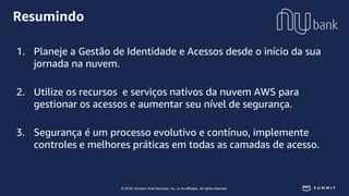 Visão Geral dos Serviços de Identidade, Diretório e Acesso da AWS -  SID201 - Sao Paulo Summit
