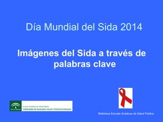 Día Mundial del Sida 2014 
Imágenes del Sida a través de 
palabras clave 
Biblioteca Escuela Andaluza de Salud Pública 
 