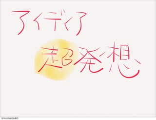 13年11月15日金曜日

 