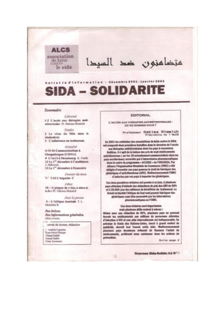 Sida Solidarité Magazine N°4