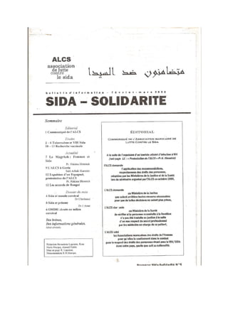 Sida Solidarité Magazine N°5