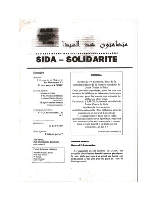 Sida Solidarité Magazine N°3