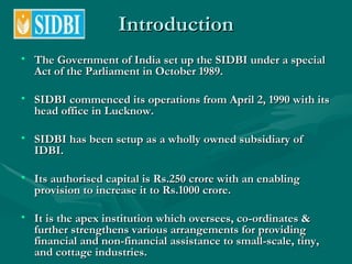 Sidbi | PPT