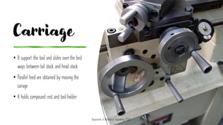 Lathe , Drilling, Milling and Grinding machine | PDF