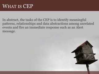 Siddhi CEP 2nd sideshow presentation | PPT