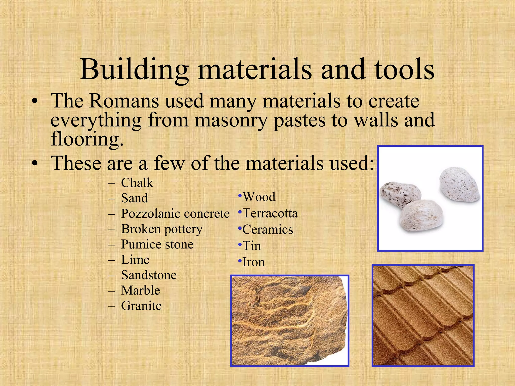 ANCIENT ROMAN ARCHITECTURE | PPT