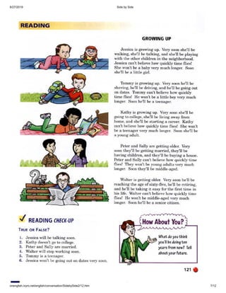 6/27/2019 Side by Side
onenglish.ivyro.net/english/conversation/SidebySide2/12.htm 7/12
 