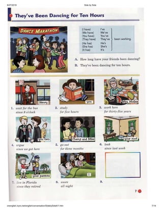 6/27/2019 Side by Side
onenglish.ivyro.net/english/conversation/SidebySide4/1.htm 7/14
 