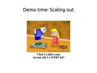 Demo time: Scaling out
 