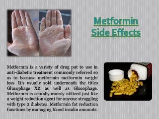 what are the side effects of taking metformin 500 mg