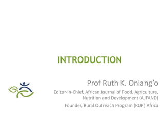 Biofortification in AfricaEvidence of Success and Vision for Scaling Up