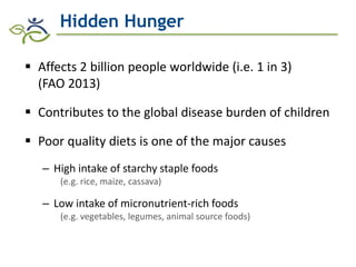 Biofortification in AfricaEvidence of Success and Vision for Scaling Up