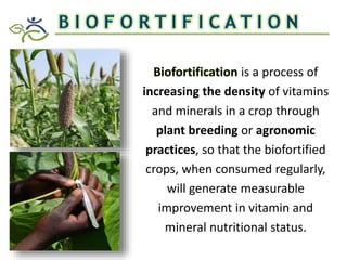 Biofortification in AfricaEvidence of Success and Vision for Scaling Up